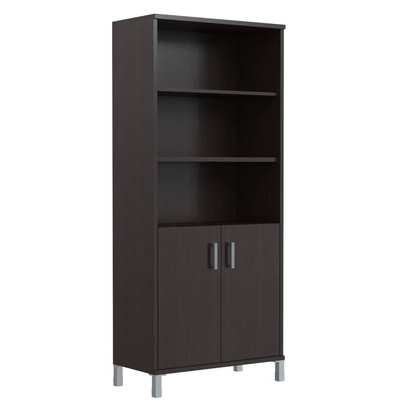 Шкаф высокий с глухими малыми дверьми B 430.2 Венге Магия 900х450х2054  главное фото