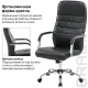Кресло руководителя Stark EX-547, экокожа, хром, черное. Фото товара с разных ракурсов.