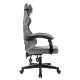 Кресло компьютерное  "Shooter GM-123", 2 подушки, ткань, серое, 533192. Фото товара с разных ракурсов.
