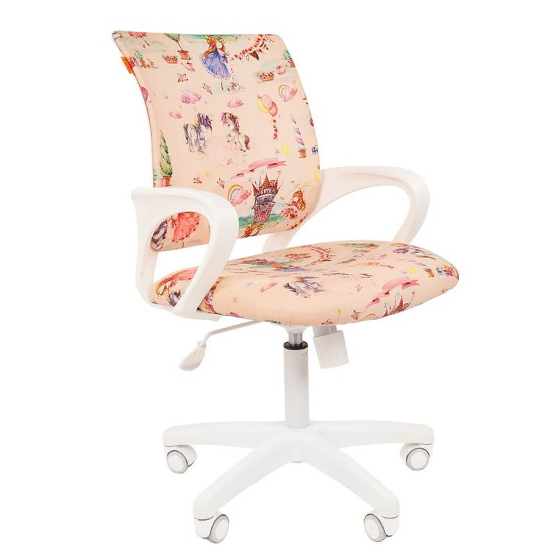 Кресло chairman 103 (текстиль Принцесса, белый пластик) главное фото